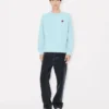 Boke Flower’ Embroidered Sweatshirt in Coton