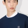 Boke Flower’ Embroidered Sweatshirt in Coton