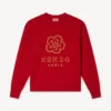 Boke Flower’ Embroidered Sweatshirt in Cotton