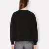 Boke Flower’ Embroidered Sweatshirt in Cotton