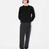 Boke Flower’ Embroidered Sweatshirt in Cotton