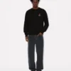 Boke Flower’ Embroidered Sweatshirt in Cotton