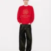 Boke Flower’ Embroidered Sweatshirt in Cotton