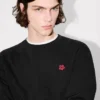 Boke Flower’ Embroidered Sweatshirt in Cotton