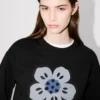 Boke Flower’ Embroidered Sweatshirt in Cotton