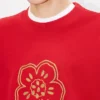 Boke Flower’ Embroidered Sweatshirt in Cotton