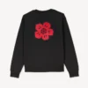 Boke Flower’ Embroidered Sweatshirt in Cotton
