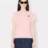 Boke Flower’ Embroidered T-Shirt in Cotton