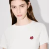 Boke Flower’ Embroidered T-Shirt in Cotton