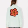 Boke Flower’ Embroidered Workwear Jacket in Japanese Denim