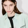 Boke Flower’ Embroidered Workwear Jacket in Japanese Denim