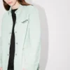 Boke Flower’ Embroidered Workwear Jacket in Japanese Denim