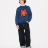 Boke Flower’ Jumper in Cotton Wool