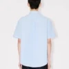 Boke Flower’ Short Sleeve Shirt in Cotton Oxford