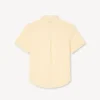 Boke Flower’ Short Sleeve Shirt in Cotton Seersucker