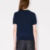 Boke Flower’ Short Sleeve Top in Merino Wool