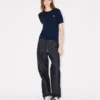 Boke Flower’ Short Sleeve Top in Merino Wool