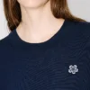 Boke Flower’ Short Sleeve Top in Merino Wool