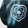 Boke Flower’ Trucker Jacket in Japanese Denim