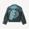 Boke Flower’ Trucker Jacket in Japanese Denim