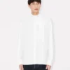 Bow Collar Shirt in Cotton