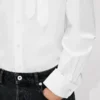 Bow Collar Shirt in Cotton