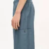 Cargo Jogpants in Viscose and Wool