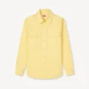 Cargo Overshirt in Cotton Linen