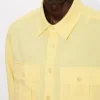 Cargo Overshirt in Cotton Linen