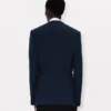Collarless Military Jacket