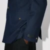 Collarless Military Jacket