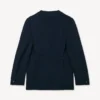Collarless Military Jacket
