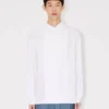 Double Breasted Shirt in Cotton