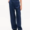 Elasticated Pants in Virgin Wool