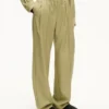 Elasticated Pants in Virgin Wool