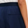 Elasticated Pants in Virgin Wool