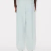 Jogpants in Stone Bleach Chambray