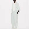 Jogpants in Stone Bleach Chambray
