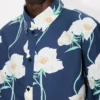 Kenzo Archive Rose’ Casual Shirt in Oxford Cotton