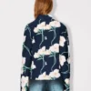 Kenzo Archive Rose’ Light Kimono Jacket in Cotton
