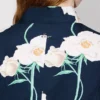 Kenzo Archive Rose’ Light Kimono Jacket in Cotton