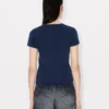 Kenzo Archive Rose’ Outlined T-Shirt in Cotton