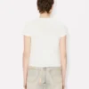 Kenzo Archive Rose’ Outlined T-Shirt in Cotton