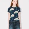 Kenzo Archive Rose’ T-Shirt in Cotton