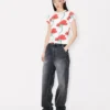 Kenzo Archive Rose’ T-Shirt in Cotton