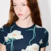 Kenzo Archive Rose’ T-Shirt in Cotton
