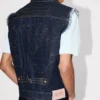 Kenzo Badges’ Cut off Trucker in Japanese Denim
