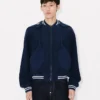 Kenzo Badges’ Embroidered Afterhood Blouson in Cotton
