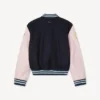 Kenzo Badges’ Embroidered Varsity Jacket in Wool