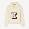 Kenzo Badges’ Jumper in Cotton Wool